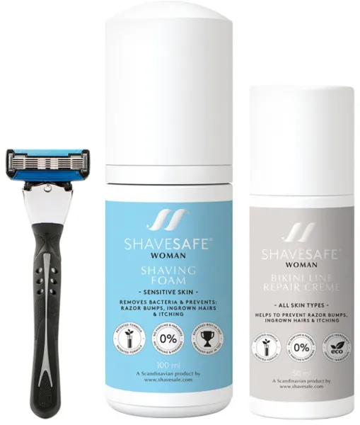ShaveSafe Woman Kit - Sensitive Skin